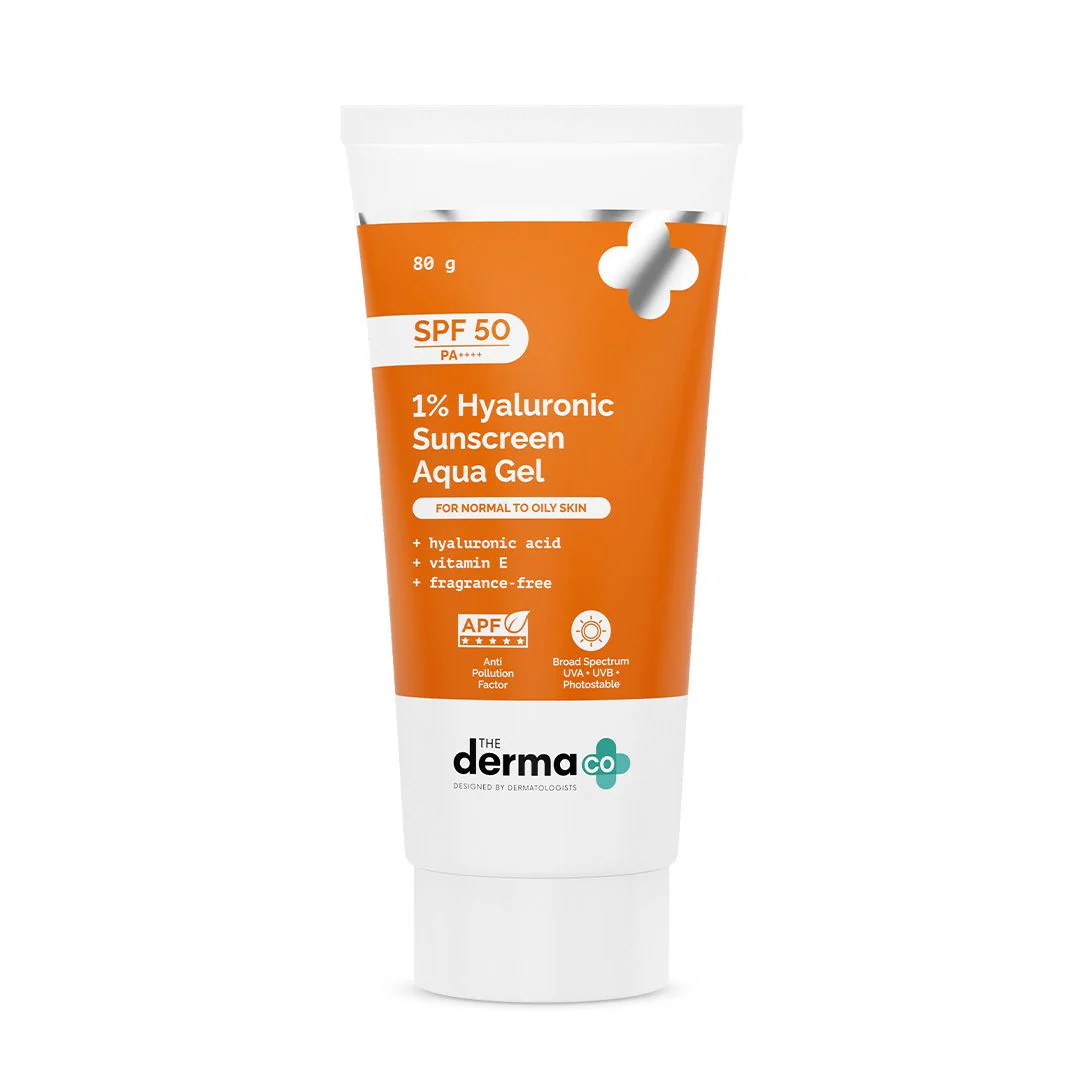 1% Hyaluronic Sunscreen Aqua Gel In-Vivo Tested (ISO 24444:2019 Certified, CTRI/2025/02/080287) with SPF 50 & PA++++ - 80g - Image 11