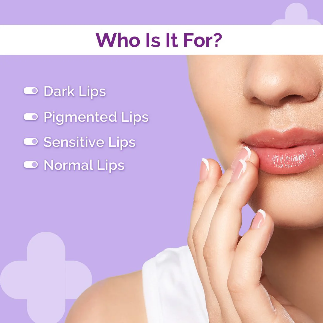 1% Kojic Acid Lip Balm With Alpha Arbutin & Hyaluronic Acid - 4.5g - Image 7