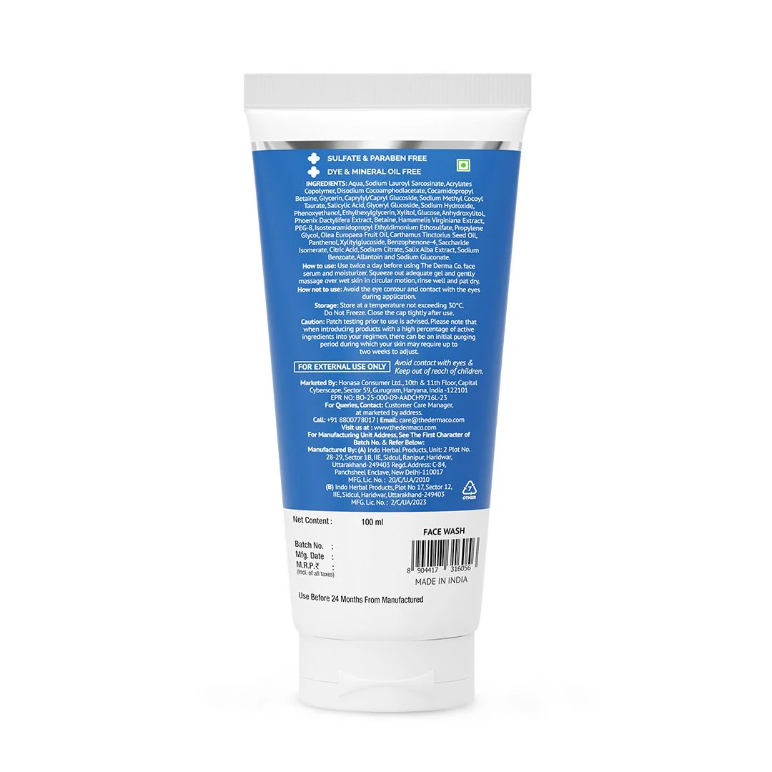2% Salicylic Acid Gel Face Wash with Salicylic Acid & Witch Hazel - 100ml - Image 8