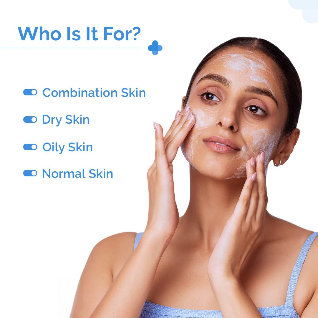 2% Salicylic Acid Gel Face Wash with Salicylic Acid & Witch Hazel - 100ml - Image 3