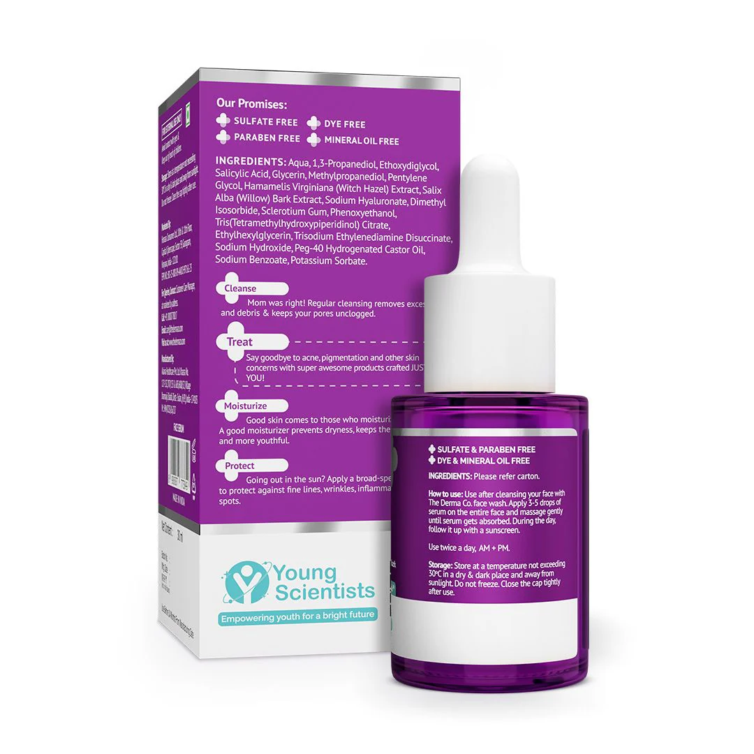 2% Salicylic Acid Face Serum for Active Acne - 30ml - Image 10