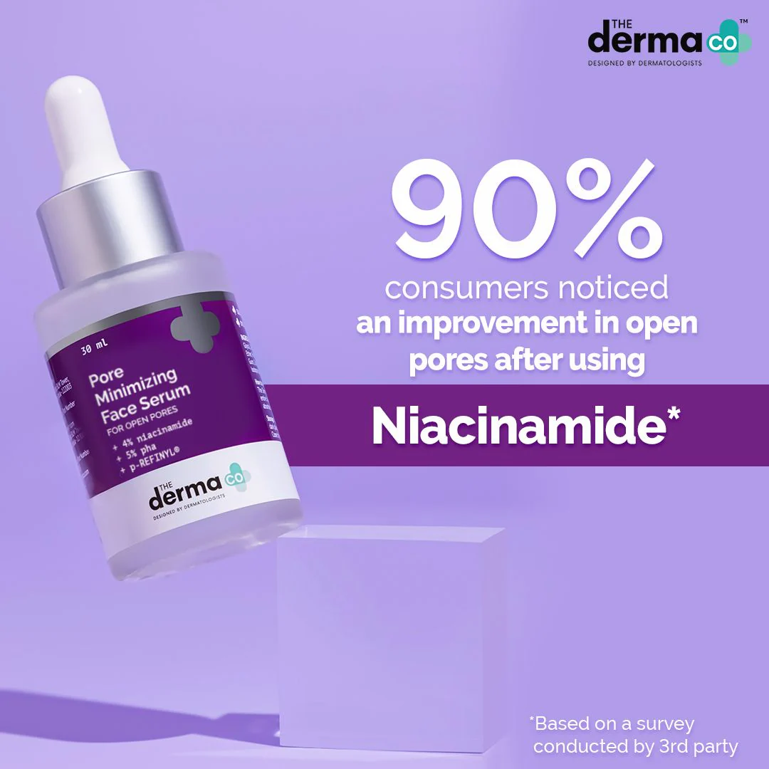 Pore Minimizing Face Serum with 4% Niacinamide, 5% PHA and p-REFINYL® - 30 ml - Image 4