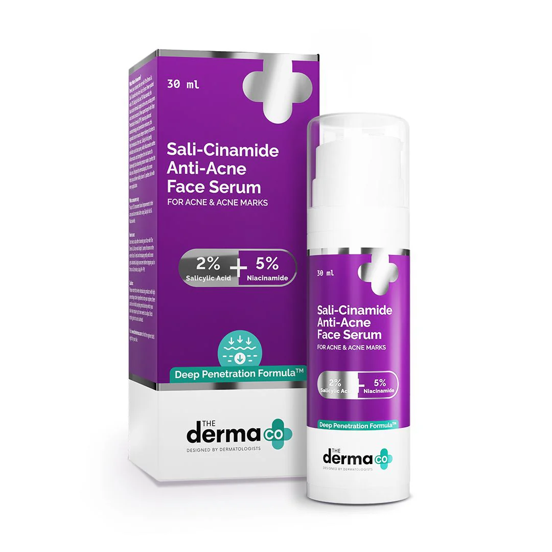 Sali-Cinamide Anti-Acne Serum with 2% Salicylic Acid & 5% Niacinamide - 30ml - Image 9